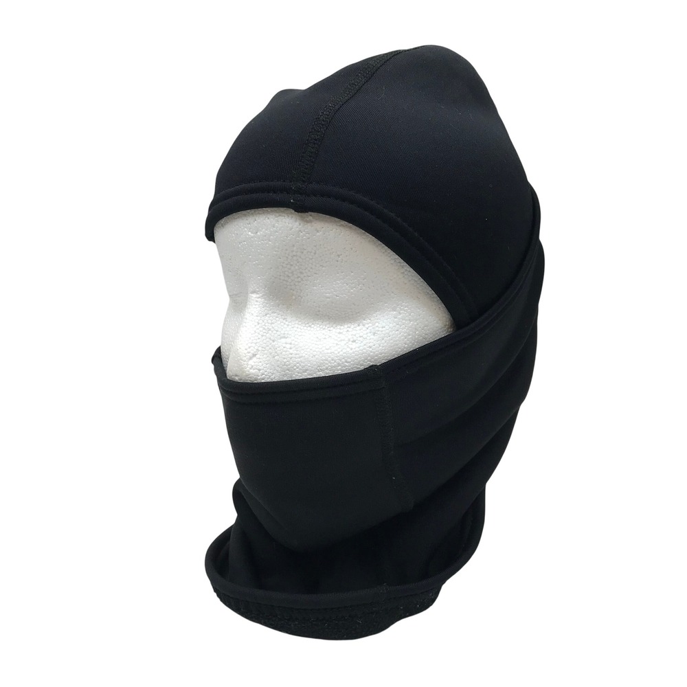 Bula Black Hinged Balaclava Ski Mask Fleece Lined L/XL 2621020